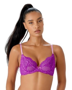 Superboost Lace Non Padded Plunge Bra - Orchid