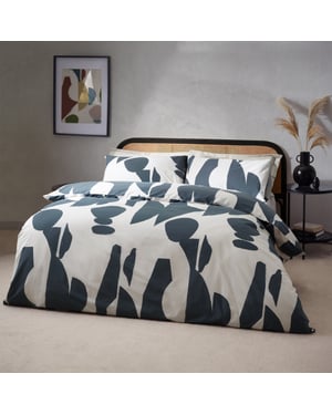 Hoem Meta Abstract Cotton Rich Duvet Cover Set