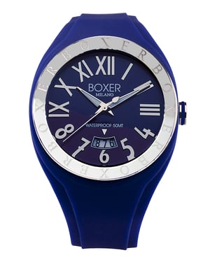 Boxer: Mens Blue Watch