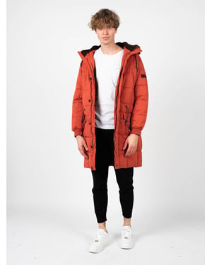 Pepe Jeans Jacka Jaden Parka Herr Orange