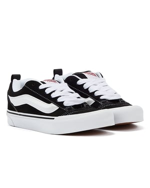 Vans knu skool | black / true whit lage sneakers unisex