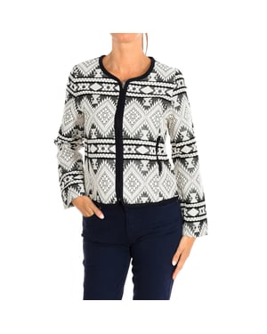 Long sleeve mid-season jacket 9004 woman