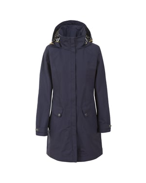 Trespass - Dames Rainy Day Waterproof Jas (Zwart)