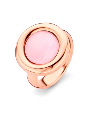 Orphelia Dames 925 Zilveren Ring - Roze ZR-7197/PI