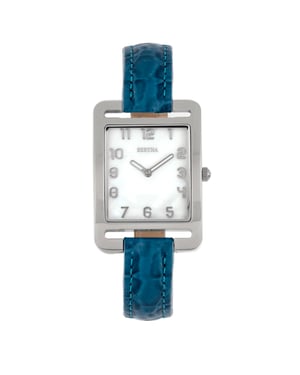 Bertha Marisol Zwitsers MOP horloge met leren band