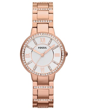 Fossil Virginia dameshorloge Rosékleurig ES3284