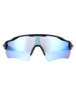 Oakley Wrap Mens Matte Black Prizm diep water gepolariseerde zonnebril