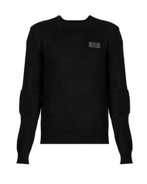 Les Hommes Pullover Herr Svart