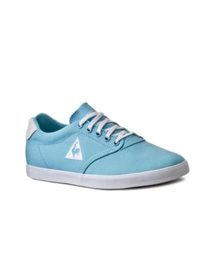 Le Coq Sportif Lamarina Dames Lichtblauwe Plimsolls