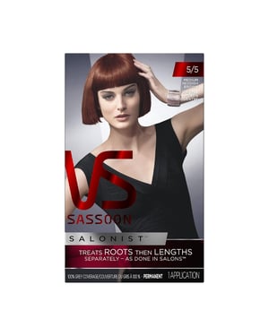 Vidal Sassoon Salonist Permanent Hair Colour - 5/5 Medium Reddish Brown
