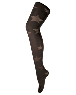 Sock Snob - Ladies Coloured 80 Denier Opaque Fashion Tights - Star