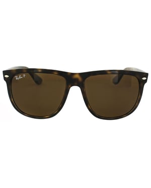 Ray-Ban Zonnebril 4147 710/57 Schildpad Bruin Gepolariseerde 60mm