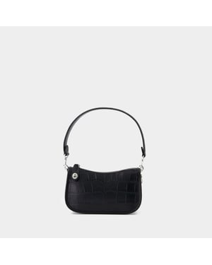 Hobo Swinger 20 bag - Coach - Leather - Black