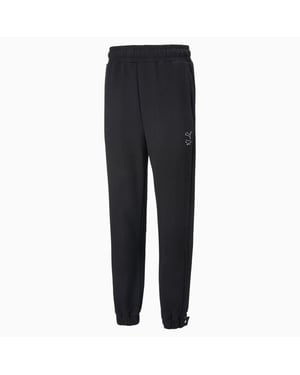 Puma x Maison Kitsune Black Stretch Waist Mens Track Pants 532326 01