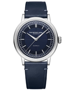 Raymond Weil Millesime Men's Blue Watch 2925-STC-50001