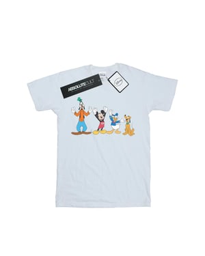 Disney Mens Mickey Mouse Friends T-Shirt (White)