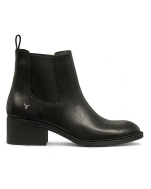 Windsor Smith Black Classic Leather Chelsea Boots - Replace