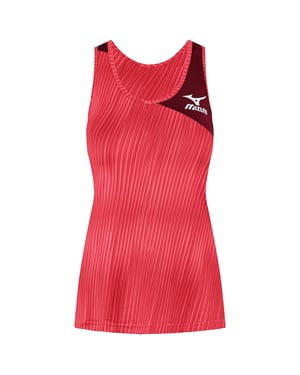 Mizuno Amplify Dam Röd Tank Top