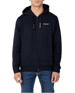 Armani Exchange Heren Hoodie In Zwart