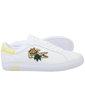 Lacoste Powercourt 222 7 CFA Womens White Trainers