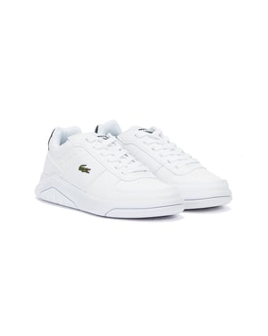 Lacoste Game Advance 0722 1 Junior White / Dark Green Trainers