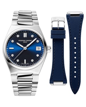 Frédérique Constant Highlife Dames Zilveren Horloge FC-240ND2NH26B