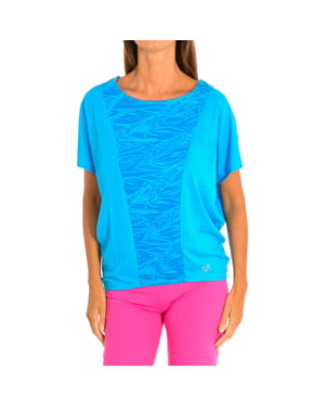 Kortärmad sport-T-shirt med rund hals för kvinnor Z1T00685