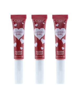 Lottie Glossip Girl Full Coverage Colour Gloss 8ml - Extra x 3