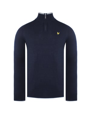 Lyle & Scott Merino Golf Heren Navy Trui