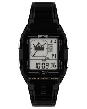 Timex Lca X Fortnite Heren Zwarte Horloge TW2W96500