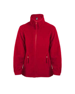 SOLS Kinderen/Kinderen North Zip-Up Fleece Jacket (Rood)