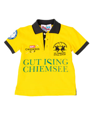 Short sleeve polo with lapel collar 2KP050 boy