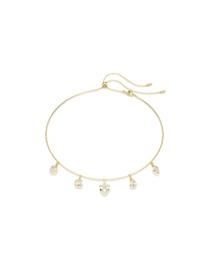 Swarovski 'Imber Organic' Dames Vergulde Metalen Ketting - Goud 5705463