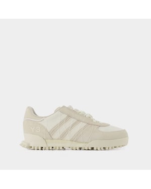Marathon Tr Sneakers - Y-3 - Off-White - Leather