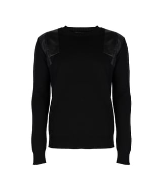 Les Hommes Pullover Herr Svart