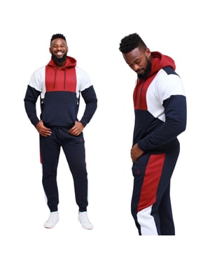 Mens Kam Two Piece Tracksuit Hoodie & Jogger Set