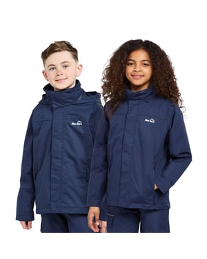 Peter Storm Kids' Downpour 3-in-1 Waterproof Jacket with a Cosy Brushed-back Fleece