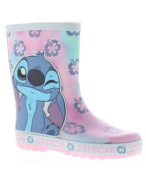 Stitch Younger Girls Wellies Willow blue