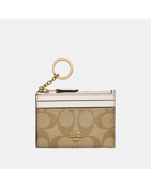Signature PVC Mini ID Skinny Purse