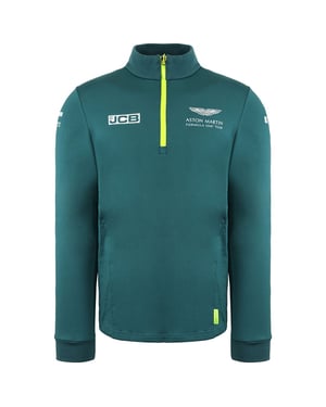 Aston Martin F1 Official Team Mens Green Midlayer