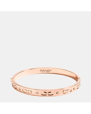 Kissing C Hinged Bangle