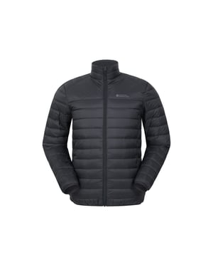 Mountain Warehouse Heren Featherweight II donsjack (Zwart)