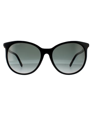 Jimmy Choo zonnebril Ilana/F/SK 26s 9o zwart koper donkergrijze gradiënt