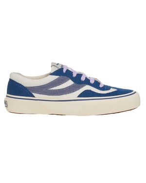 Superga Dames/Dames 2941 Revolley Denim Sportschoenen (Avorio/Blauw/Violet)