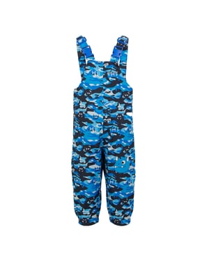 Regatta Childrens/Kids Animal Rainy Day Spike The Monster Dungarees (Hydro Blue)