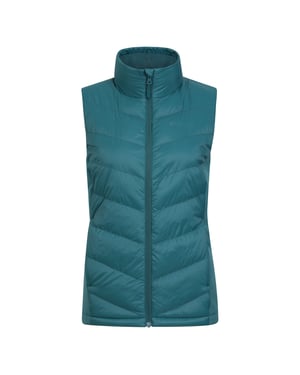 Mountain Warehouse Dames/Dames Turbine Hybride Gilet (Teal)