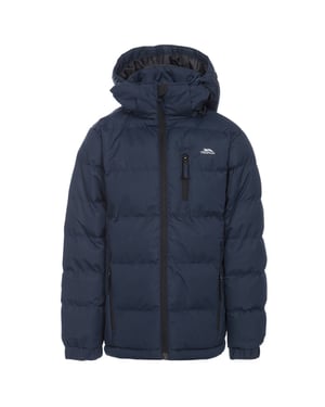 Trespass - Jongens Tuff Hooded Jas (Donkerblauw)