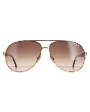 Carrera Aviator unisex gouden ivoor havana bruin gradiënt 1051/s