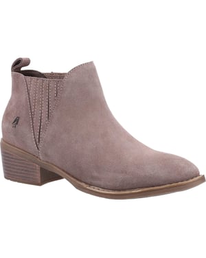 Hush Puppies Dames/dames Isobel enkellaarsjes van suède (Taupe)