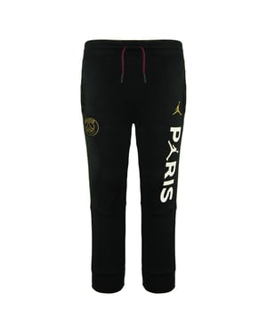 Nike x Paris Saint-Germain Stretch Zwart Graphi Logo Kids Track Broek DD9701 010